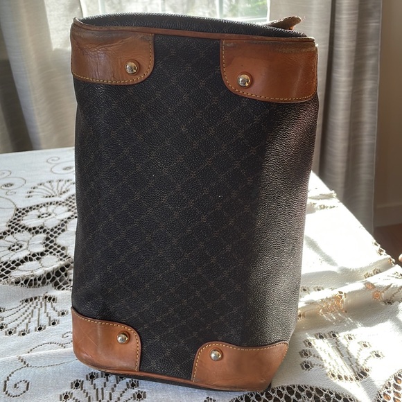 Rioni Moda Italia Large Boston Bag Satchel Handbag with Exterior Pockets - Picture 14 of 15